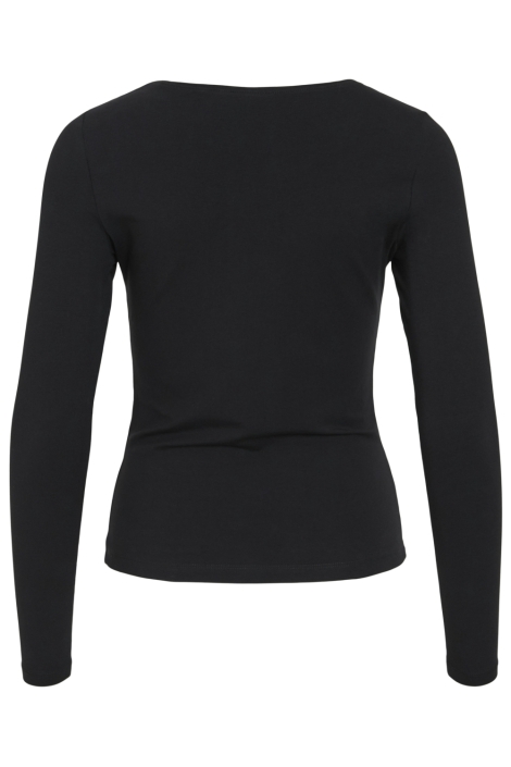Vila vinora l/s o-neck top - noos